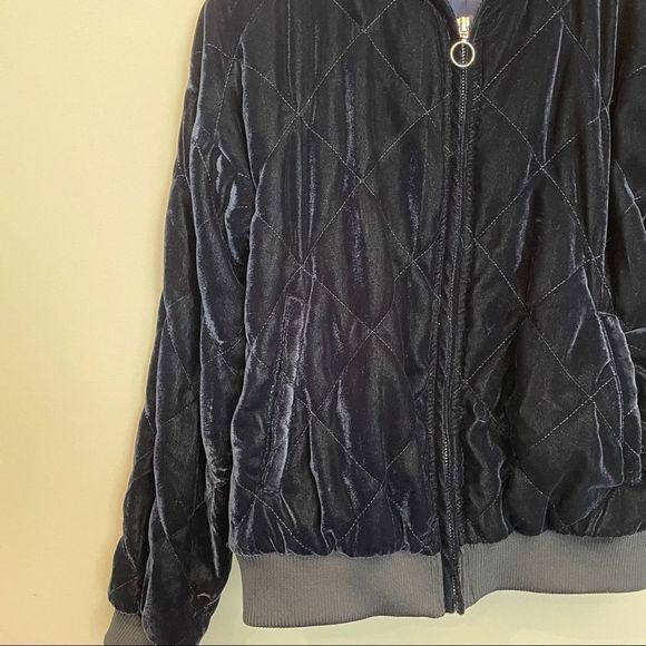 FRANK AND OAK quilted velvet jacket - Picture 5 of 13